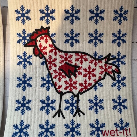 Wet-It! Swedish Treasures Dishcloth & Cleaning Cloth -Set of 2 - Picture 3 of 3